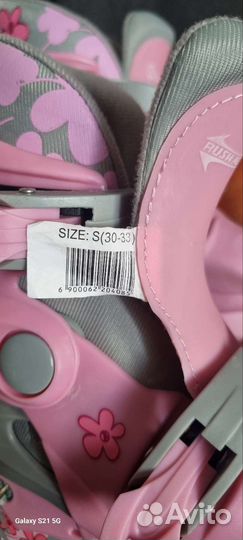 Детские ролики,раздвижные и защита