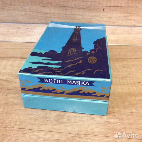 Винтажный набор духи+одеколон «Огни маяка»