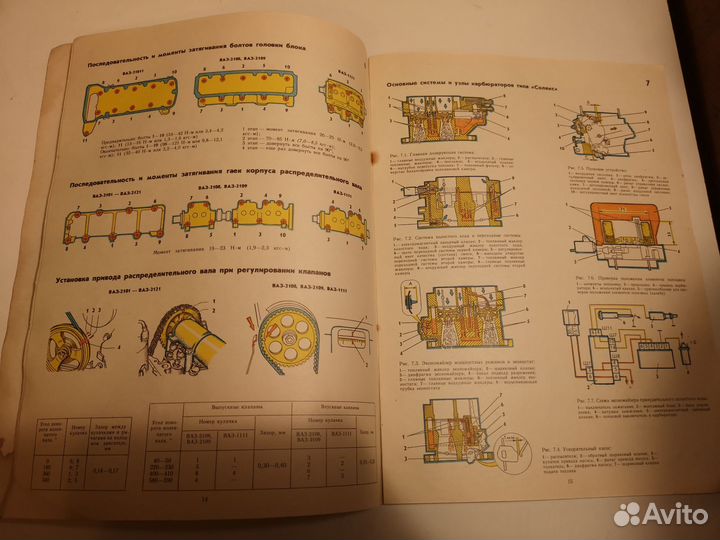 Книга Автомобили ваз