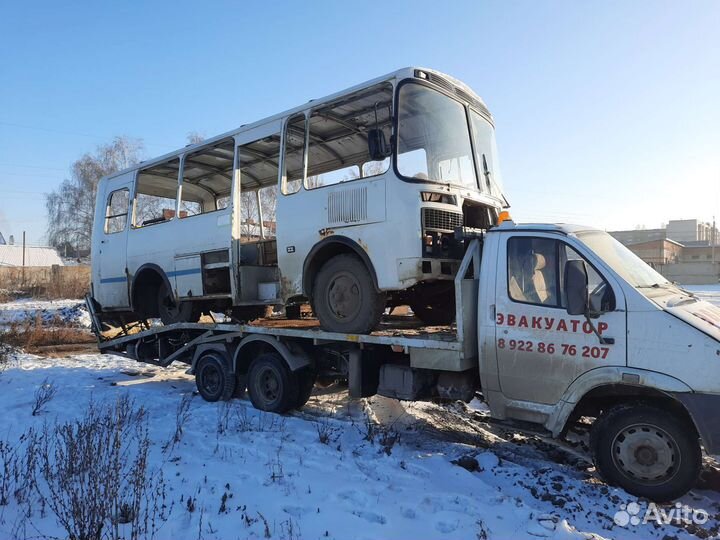 Эвакуатор платформа (мини трал) 6.5 метров и 6тонн