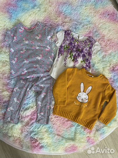 Платье на девочку 92