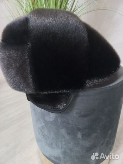 Меховая мужская кепка