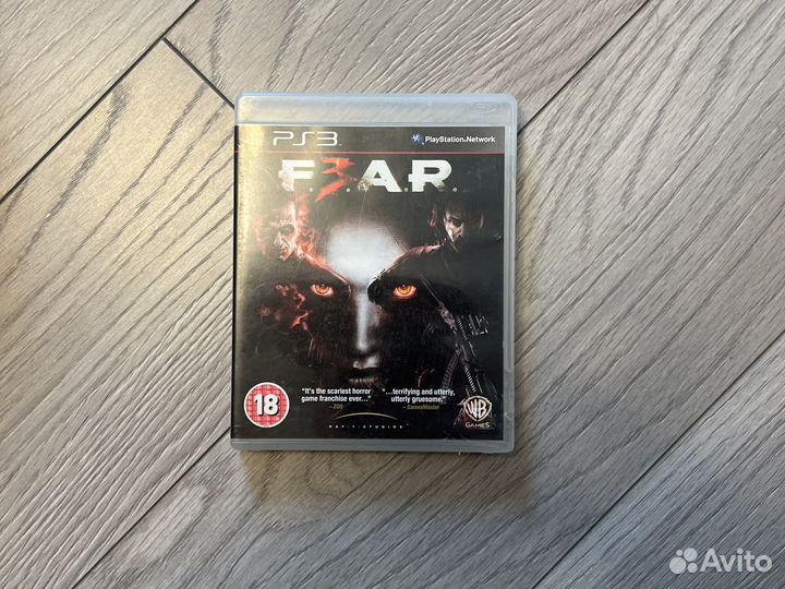 Коробка fear 3 без диска с паспортом