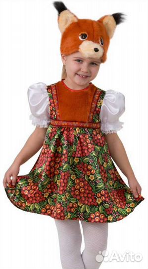 Новогодний костюм белочки