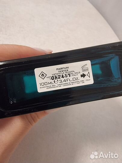 Versace eros parfum тестер