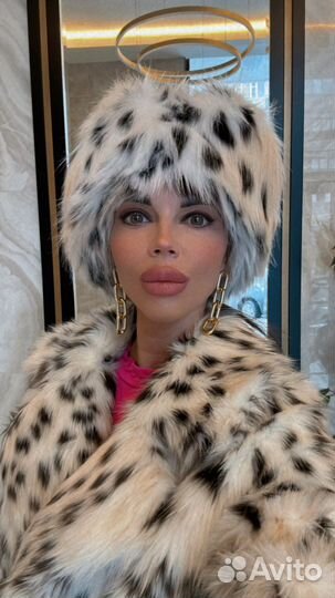 Леопардовая шапка