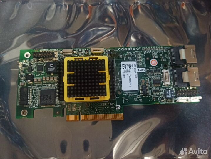 Контроллер Adaptec ASR-5805 /512mb SAS raid