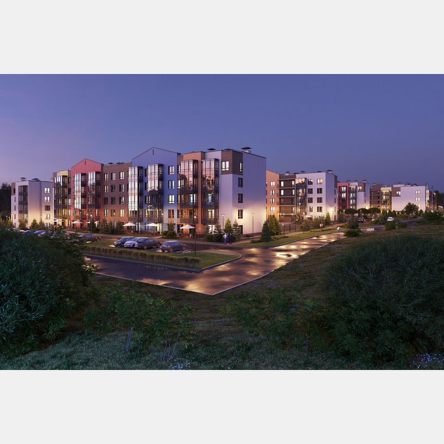 1-к. квартира, 38,4 м², 1/5 эт.