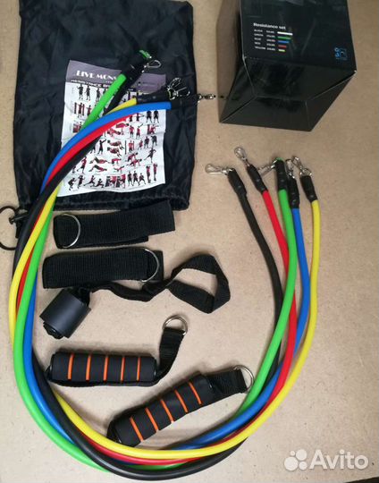 Эспандер для тренировок. Фитнес резинки