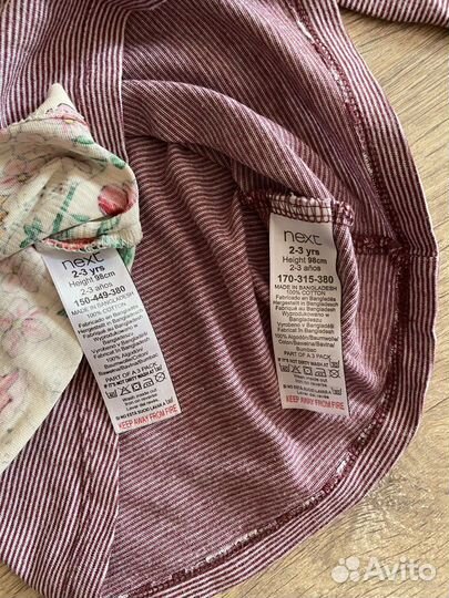 Одежда для девочки next 98-110