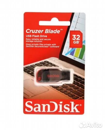 USB Flash накопитель 32GB SanDisk Cruzer #55017