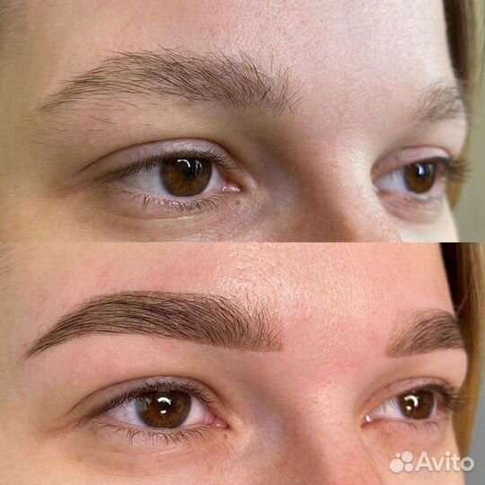 Брови/Коррекция/Долговременная укладка бровей