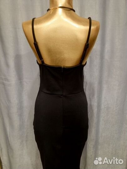 Вечернее черное платье 42,44