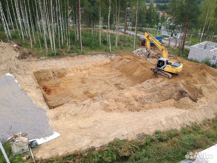 Подготовка участка под строительство