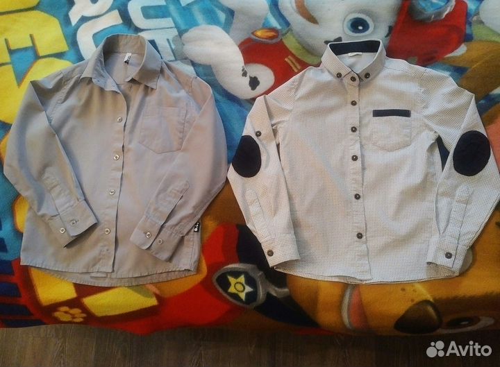 Рубашки школьные 1й класс (цена за все) + белая