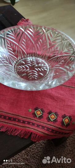 Вазы, салатник. СССР