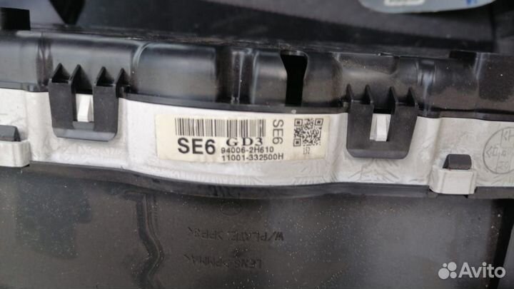 Щиток приборов Hyundai Elantra IV (HD