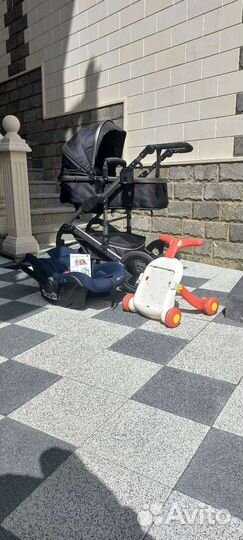 Коляска luxmom 3 в 1
