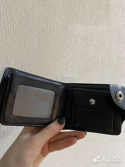 Кошелек мужской кожаный