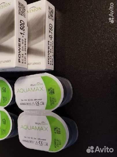 Линзы контактные -0,75