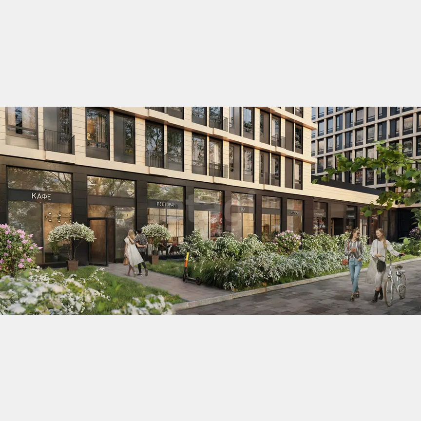 3-к. квартира, 56 м², 21/30 эт.