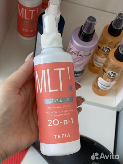 Несмываемый спрей-уход для волос с термозащитой