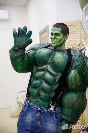Халк ростовая кукла на день рождения