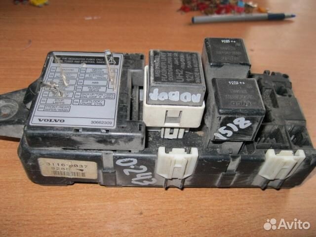 Блок предохранителей Volvo S40