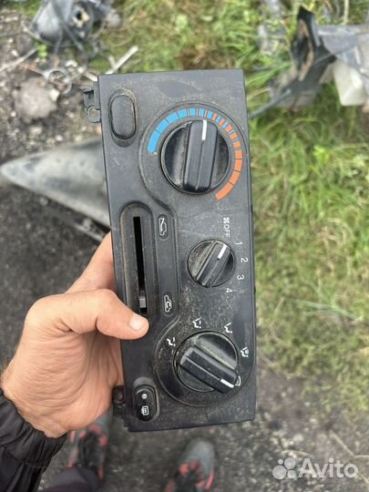 Блок управления климатом chevrolet lanos