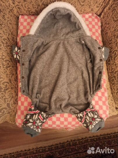 Зимний костюм для собаки (такса)