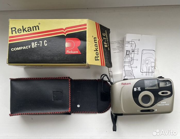 Плёночный фотоаппарат раритет Recam