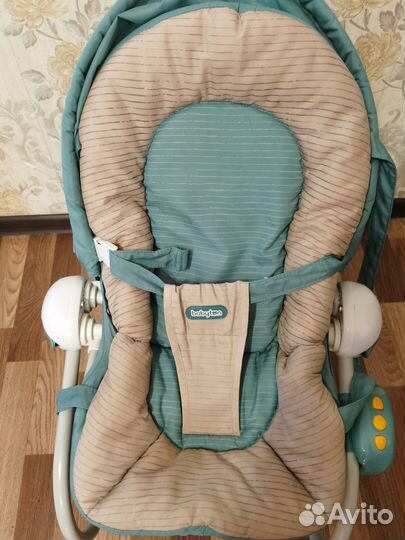 Шезлонг детский babyton