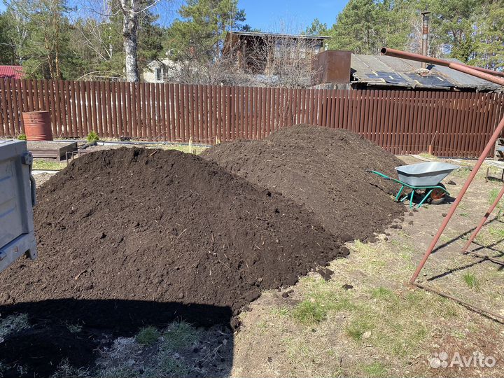 Торф,перегной чернозем