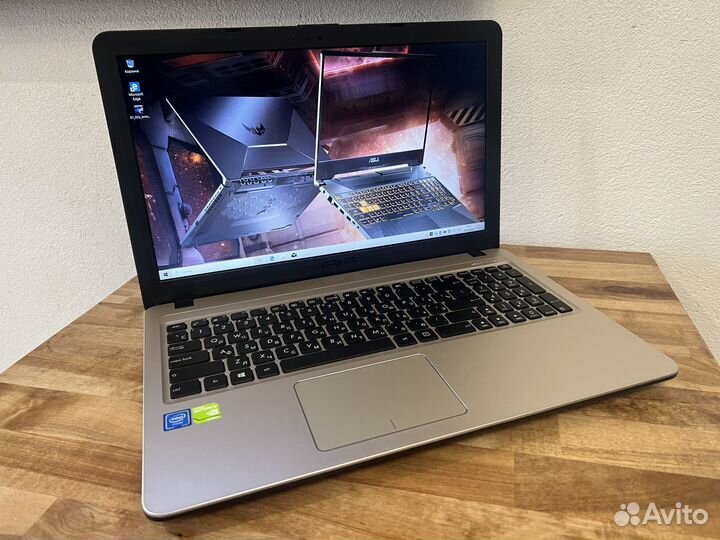 Игровой Asus идеал Full HD 4 ядра SSD 256G GT920MX