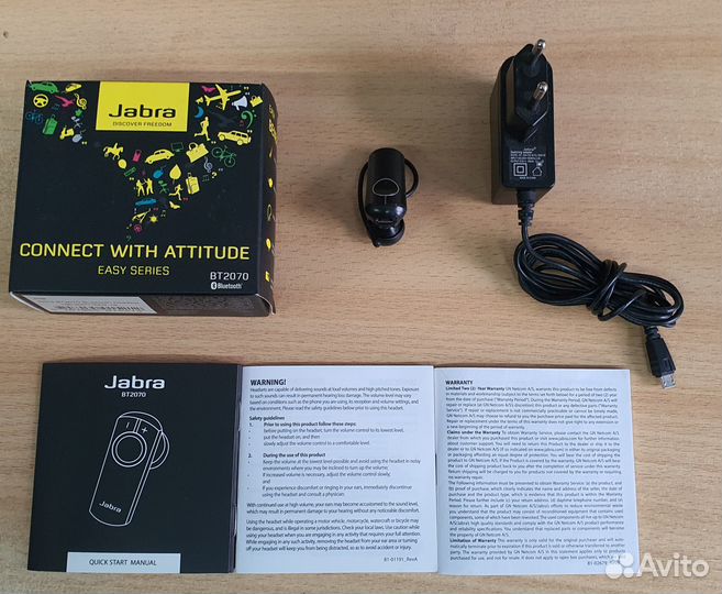 Bluetooth гарнитура Jabra BT2070