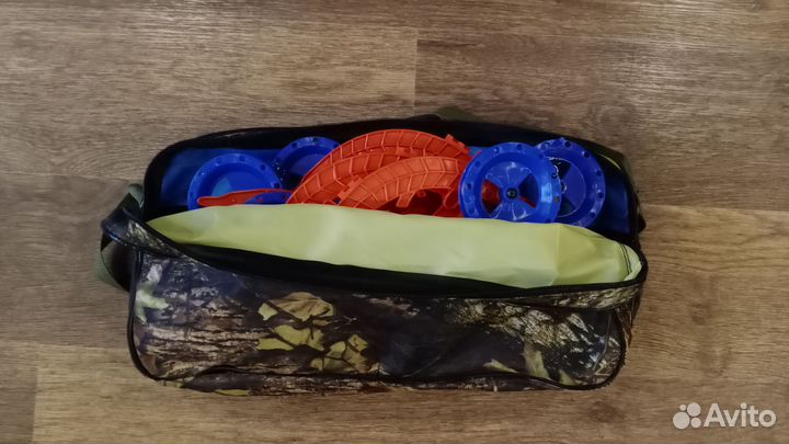 Жерлицы зимние оснащённые + сумка