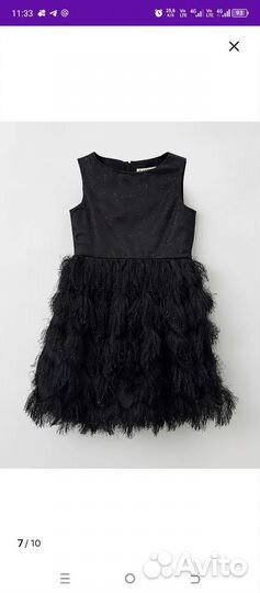 Платье для девочки на выпускной 134 140