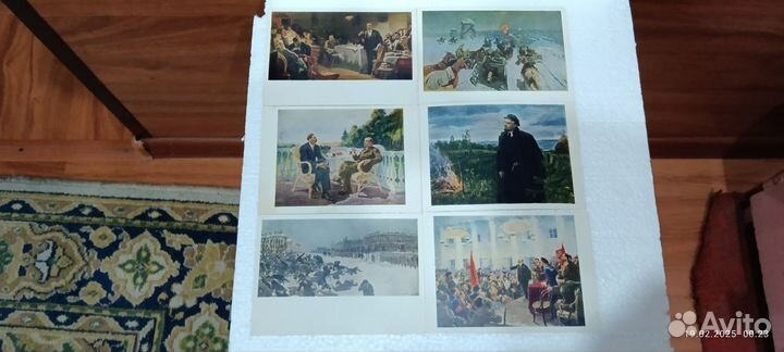 Старинные открытки. Музей В. И. Ленина. 1969год