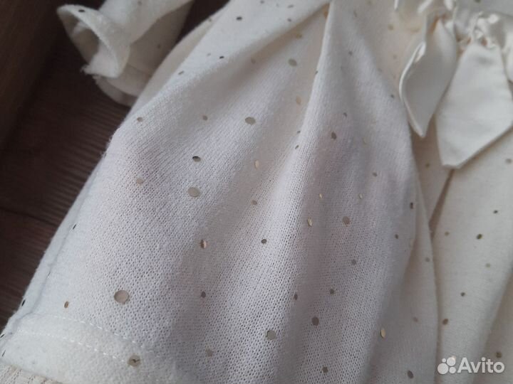 Платье тёплое 80 размер gloria jeans