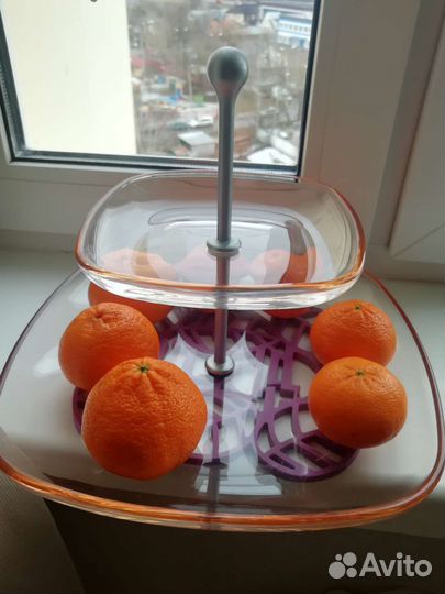 Фруктовница 2х ярусная