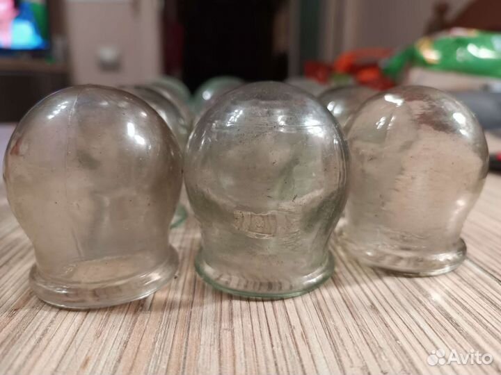 Медицинские банки стеклянные СССР
