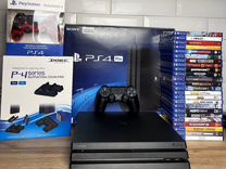 Sony PS4 pro + 83 игры