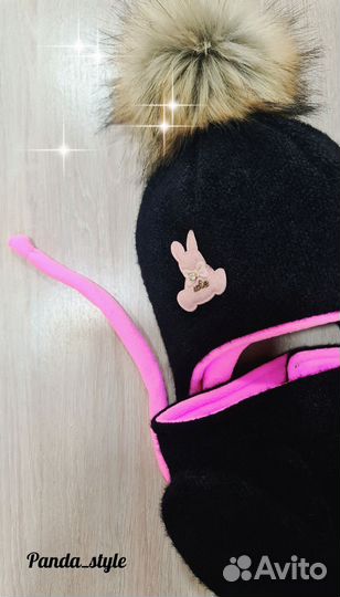 Шапка и снуд для девочки