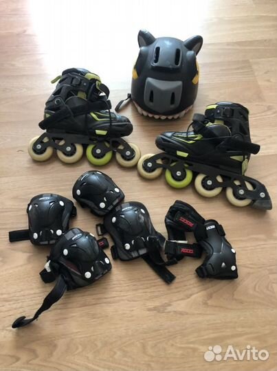 Коньки раздвижные 31-36