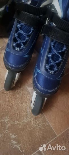 Роликовые коньки fila рпздвижные