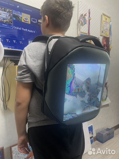 Рюкзак с led экраном