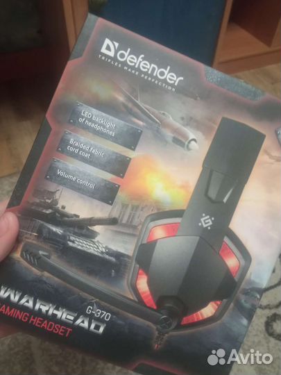 Игровые наушники с микрофоном