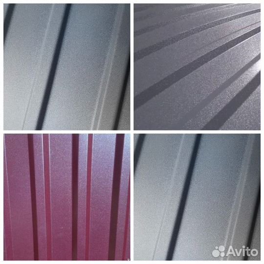 Профлист / матовый / графит / профнастил / забор