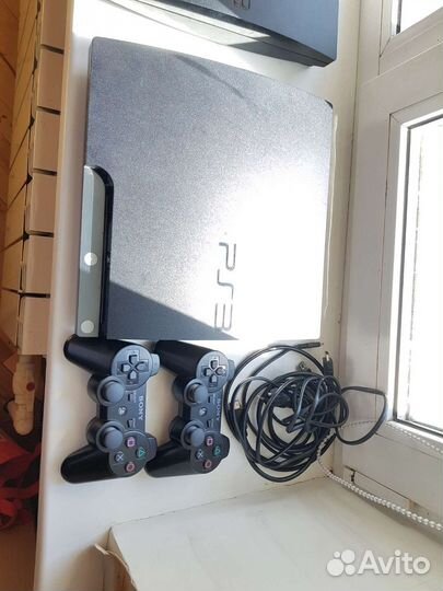 PS3 slim (2 штуки)