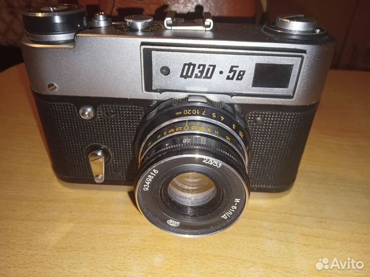 Пленочный фотоаппарат фэд 5в